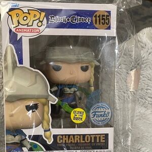 Funko Pop! Animation Black Clover Charlotte with Glow Feature